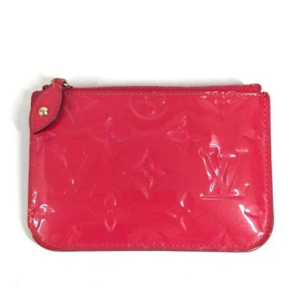 Louis Vuitton M90312 Monogramvernis Pochette Cles Nm Coin Purse With Key Ring